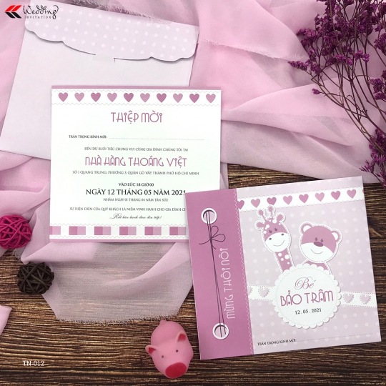 Mẫu thiệp TN-012